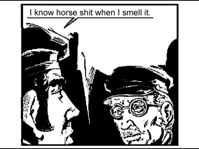 I know horse shit