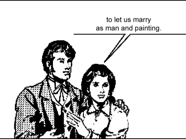 man and painting