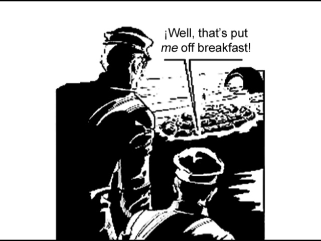 put me off breakfast